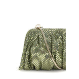 Benedetta Bruzziches Bicolor Aluminum Clutch Bag