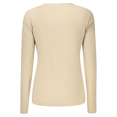 Guess Jeans Beige Cotton T-Shirt