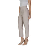 Only Beige Recycled Polyester Casual Pants