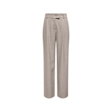 Only Beige Polyester Dress Pants