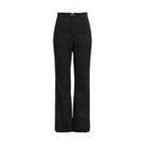 Only Black Recycled Polyester Flared Pants