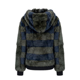 Mr&Mrs Italy Green Rabbit Fur Women Jacket