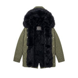 Mr&Mrs Italy Green Cotton Women's Jacket