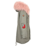 Mr&Mrs Italy Pink Cotton Women's Jacket