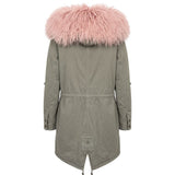 Mr&Mrs Italy Pink Cotton Women's Jacket