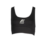 K-WAY Black Polyester Women's Sports Top