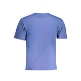 K-WAY Blu Cotton Men T-Shirt