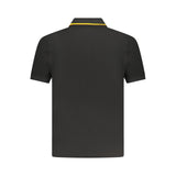 K-WAY Black Cotton Male Polo Shirt