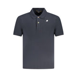 K-WAY Blue Cotton Men Polo