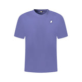 K-WAY Blue Cotton Men T-Shirt