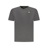 K-WAY Black Cotton Mens T-Shirt
