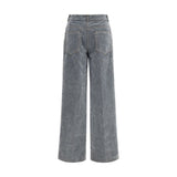 Forte_Forte Gray Cotton Jeans Denim
