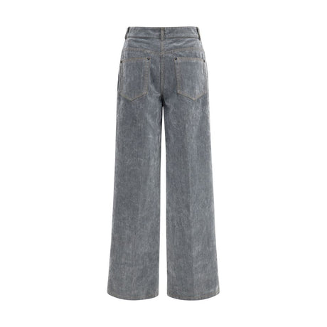 Forte_Forte Gray Cotton Jeans Denim