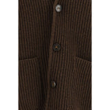 Brooksfield Brown Wool Oves Aries Full-Length Jacket