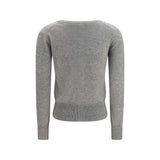 Extreme Cashmere Gray Cashmere Cardigan