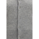 Extreme Cashmere Gray Cashmere Cardigan