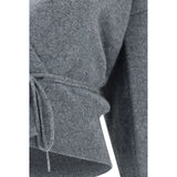 Extreme Cashmere Gray Cashmere Cardigan