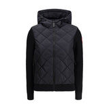 Canada Goose Black Wool Oves Aries Full-Length Jacket