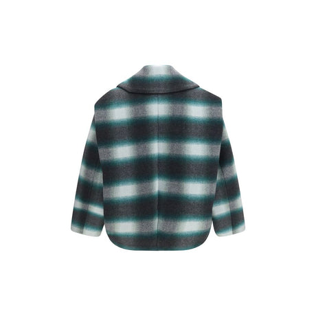 Balenciaga Bicolor Wool Oves Aries Jacket