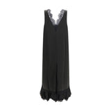 Ganni Black Acetate Casual Dress