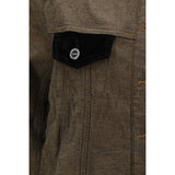 Ganni Brown Cotton Denim Jacket