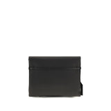 Dolce & Gabbana Black Calf Leather Bos Taurus Shoulder Bag