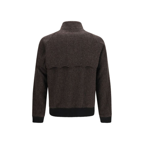 Baracuta Brown Viscose Full-Length Jacket