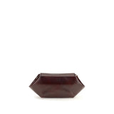 Ganni Bordeaux Polyethylene Shoulder Bag