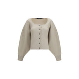 Jacquemus Beige Wool Oves Aries Cardigan
