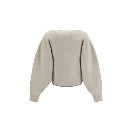 Jacquemus Beige Wool Oves Aries Cardigan