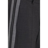P.A.R.O.S.H. Gray Wool Oves Aries Casual Pants