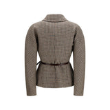 P.A.R.O.S.H. Beige Wool Oves Aries Blazer