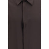 Dolce & Gabbana Brown Silk Shirt