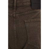 Jacob Cohen Brown Cotton Straight-Leg Jeans