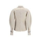 Brunello Cucinelli Beige Cotton Shirt
