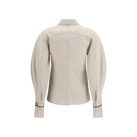 Brunello Cucinelli Beige Cotton Shirt