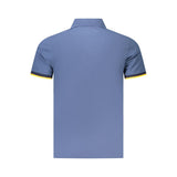 K-WAY Blue Cotton Men's Polo Shirt