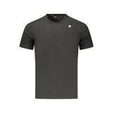 K-WAY Black Cotton Men's T-Shirt