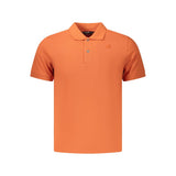 K-WAY Orange Cotton Men's Polo Shirt
