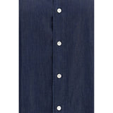Finamore Blue Denim Shirt