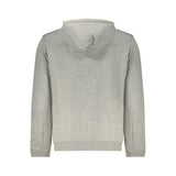 K-WAY Gray Polyester Men Sweatshirt