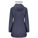 K-WAY Blue Nylon Women's Jacket