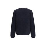 Dolce & Gabbana Blue Marabou Sweatshirt