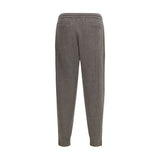 Brunello Cucinelli Bicolor Cashmere Athletic Pants