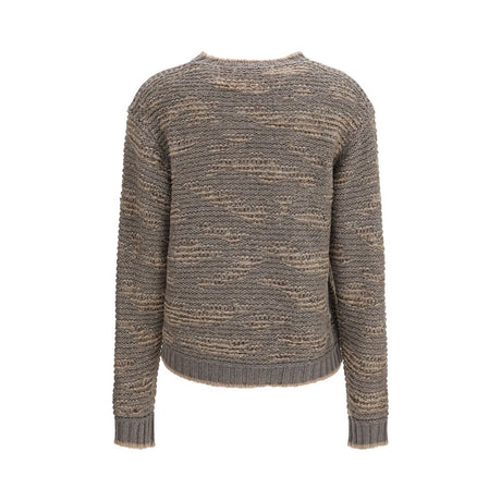 Fabiana Filippi Gray Wool Oves Aries Sweatshirt