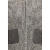 Fabiana Filippi Gray Wool Oves Aries Sweatshirt