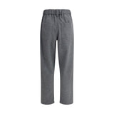 Brunello Cucinelli Gray Wool Casual Pants