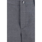 Brunello Cucinelli Gray Wool Oves Aries Cargo Pants