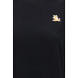 Maison Kitsuné Black Cotton T-Shirt
