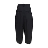 Jacquemus Black Wool Oves Aries Dress Pants